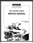Kohler Engine Series Twin Cylinder K482,K532,K582,K662 Service Manual. Fixed Price $29.50.