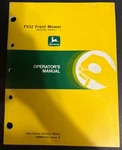 John Deere Manual Front Mower F932 Operator's OMM95321 Issue 10. Fixed Price $20.97.