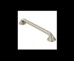 Moen Csi 18 Inch Brushed Nickel Grab Bar With Curl Grip - New. Fixed Price $55.00.