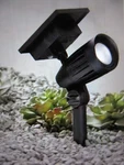 Hampton Bay Solar 50 Lumens Black Outdoor Integrated Led Spotlight. Fixed Price $18.95.