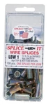 New Farm Products "splice-it" LBW1 Pack 100 Electric & Barb Wire Splices 6636203. Fixed Price $19.89.