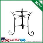 Alpine Corporation 10 Inch Tall Metal Stand Fits One 8 Gazing Gl. Fixed Price $25.94.