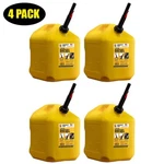 Midwest Can 8610 5 Gallon Diesel Quick Flow Portable Fuel Container - 4 Pack. Fixed Price $89.99.