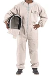 Bees & U74 Natural Cotton Beekeeper Suit With Fencing Veil Size 4XLARGE. Fixed Price $60.00.