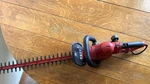 Craftsman 22-IN Corded Electric Hedge Trimmer W/ Built Leveler Works Great. Fixed Price $42.00.