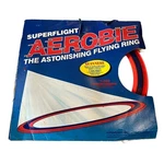 Vtg Rare 1985 Original Superflight Aerobie Box Astonishing Flying Ring 13". Fixed Price $64.99.