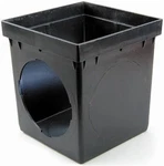 Nds 900 2-HOLES Polyethylene Black Square Catch Basin 4 X 9.5 W 10 Dia. In.. Fixed Price $25.91.