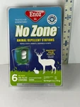 Enoz Zone Animal Repellent Stations 6 Pre-filled. Fixed Price $9.95.