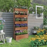 Balanbo Plant Stand Shelf Cabinet Home Decor Gardening Flower Solid Wood Patio. Fixed Price $130.99.