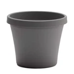 Terra 24 In. Charcoal Plastic Planter Pot Bloem Flower Classic Of Poly. Fixed Price $63.40.