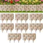 Landical 8 Pcs Gray Retaining Wall Block Faux Stone Edging For Landscaping, 17. Fixed Price $115.18.