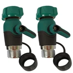 Garden Hose Shut Off Valve 1 Way Splitter, Heavy Duty Zinc Alloy Connector. Fixed Price $26.60.