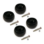 (pack Of 4) Smooth Deck Wheel With Bolt & Nut For/fits Oregon 72-031 72031. Fixed Price $32.99.