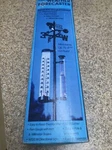 60'' 5 Ft Jobar's All-in-one Solar Weather Forcaster Station JB3079 Rain Gauge. Fixed Price $13.49.