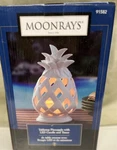Outdoor Pineapple Patio Led Lantern Light Battery Operated Moonrays. Fixed Price $15.99.