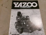 Yazoo 3-WHEEL Rider HPTOK-E18 Owner's Manual. Fixed Price $34.99.