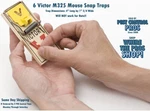 6 Victor Mouse Snap Traps M325 Pro - Holdfast Kill And Control Mice Only!!. Fixed Price $16.95.