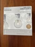 String Lights, Deneve 25FT G40 Globe With Bulbs-ul Indoor/outdoor. Fixed Price $14.99.