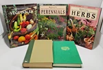 Gardening Book Lot 5 Hc Rodale Organic Vegetables Herbs Perennials Horticulture. Fixed Price $17.99.