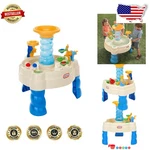Little Tikes Spiralin' Seas Water Table Multicolor Fun Outdoor Play. Fixed Price $84.59.