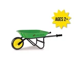 LP68157 - John Deere Steel Wheelbarrow. Fixed Price $64.99.
