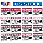 Window Stickers For Home Store Security System Warning Cameras Alarms Are Use. Fixed Price $12.95.