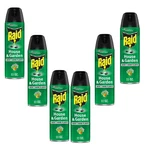 6 Pack Raid House & Garden Insect Killer Spray- In/outdoor Plant-safe Size 11 Oz. Fixed Price $69.95.