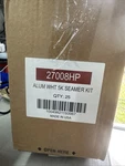 Box Of 25 - Amerimax 27008HP Aluminum 5" Seamer Kit New. Fixed Price $39.44.