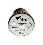 New Bird 10B Plug-in Element To Watts 50-125 Mhz For 43 Wattmeters. Fixed Price $259.00.