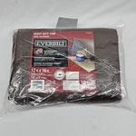 Everbilt Tarp Heavy Duty 12X16 Waterproof Reversible Brown Silver Poly Cover. Fixed Price $43.87.