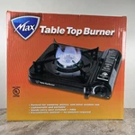Max Burton Top Burner- Lightweight And Portable, Outdoor/emergency Cooking. Fixed Price $14.99.