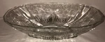 Fostoria Meadow Rose Crystal *12 1/2" Flame Oval Bowl* #2545. Fixed Price $48.00.