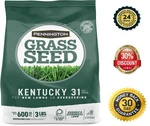 Pennington Kentucky 31 Tall Fescue Penkoted Grass Seed Lb, Green. Fixed Price $12.99.