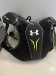 New Under Armour Nexgen Junior Lacrosse Shoulder Pads Size Youth Small Black. Fixed Price $25.43.