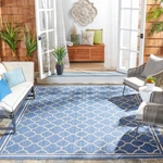 Safavieh Indoor Outdoor CY6918-243 Courtyard Blue / Beige Rug. Fixed Price $193.34.