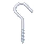 Hampton 02-3490-160 Zinc-plated Silver Steel Clothesline Hook 4.1 In. 20 Pack. Fixed Price $30.96.