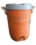 Rubbermaid Orange Insulated Water Jug With Spigot & Handles Model 1683. Fixed Price $25.17.