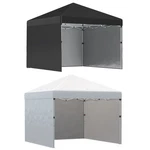Outsunny 10' X Pop Up Canopy With 3 Sidewalls And Carry Bag. Fixed Price $109.99.