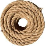Ateret Twisted 3-STRAND Tan Polypropylene Rope Monofilament All Sizes. Fixed Price $280.90.