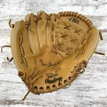 Vtg Rawlings Reggie Jackson RBG90 Baseball Glove Left Handed. Fixed Price $30.00.