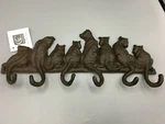 Giftcraft Cast Iron Wall Hooks - Cat Design (large) 6. Fixed Price $8.00.