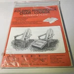 Jers Folding Adirondack Chair Lounge J00705 Patterns Plans 1990 (#22). Fixed Price $24.48.