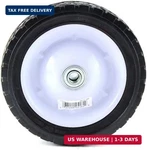Arnold 7" Universal Replacement Steel Wheel With 55 Lb. Load Rating, Black. Fixed Price $29.68.