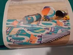 Tommy Bahama Kids "beach Vibe" Picnic/beach Mat Blue/red/green 50IN X 60IN. New. Fixed Price $21.74.