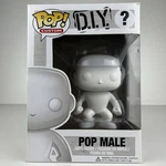 Funko Pop! Custom Diy Male Vinyl Figure. Fixed Price $28.99.