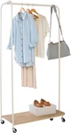 Honey Can Do Clothing Rack Clothes W/ Wood Shelf Freestanding Easy To. Fixed Price $91.98.
