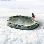 Farm Innovators Four Seasons Sand Coated Ground Bird Bath FS-1. Fixed Price $84.88.