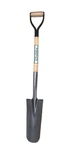 Seymour Provalue 42" Drain Spade Short D-grip Shovel, Wood Handle. Fixed Price $24.99.