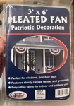 Olympus 3' X 6' Pleated Fan Usa Patriotic Flag/banner Decoration New. Fixed Price $27.89.
