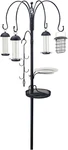 Complete 6'1" Feeding Station Kit With 4 Feeders For Backyard Birds. Fixed Price $111.99.